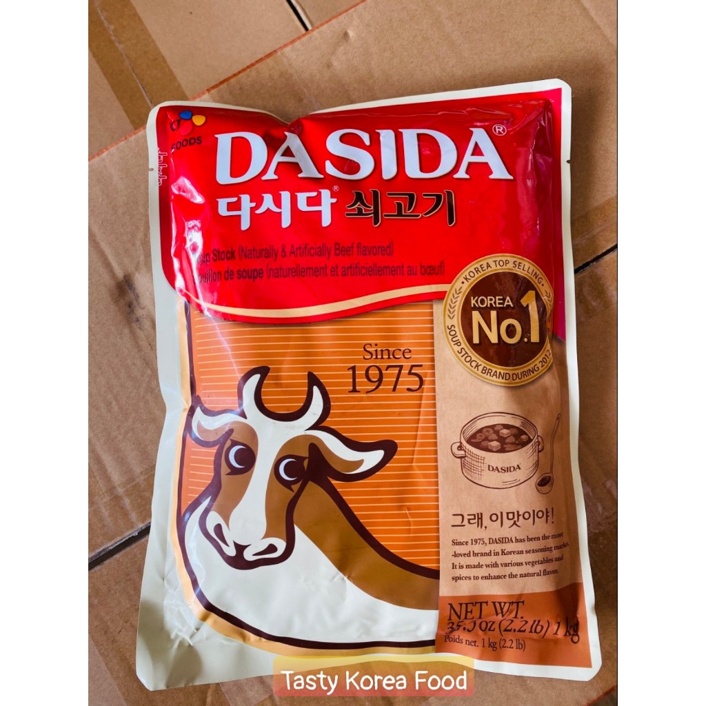 (Chính hãng) Bột nêm bò Hàn Quốc Dasida 1kg