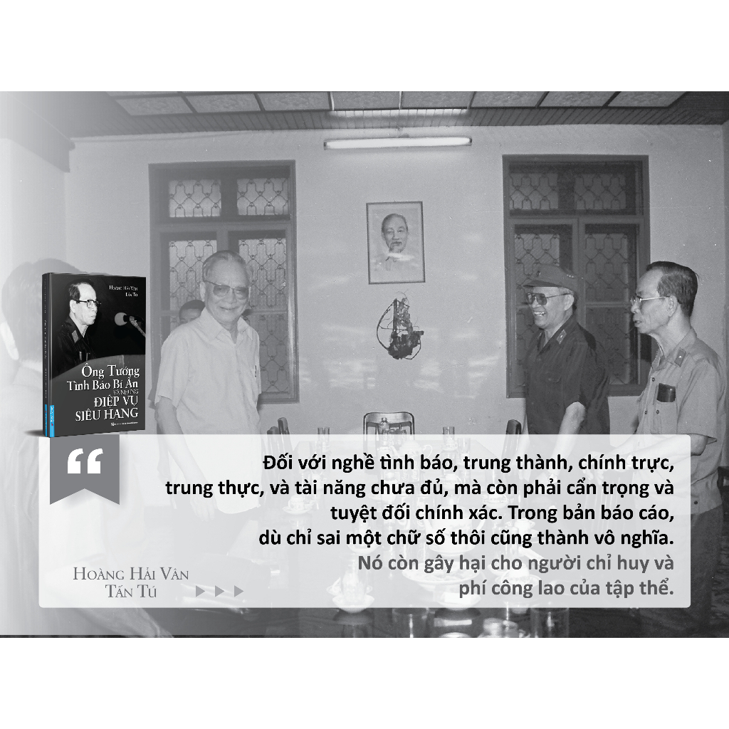 Sách - Ông Tướng Tình Báo Bí Ẩn Và Những Điệp Vụ Siêu Hạng