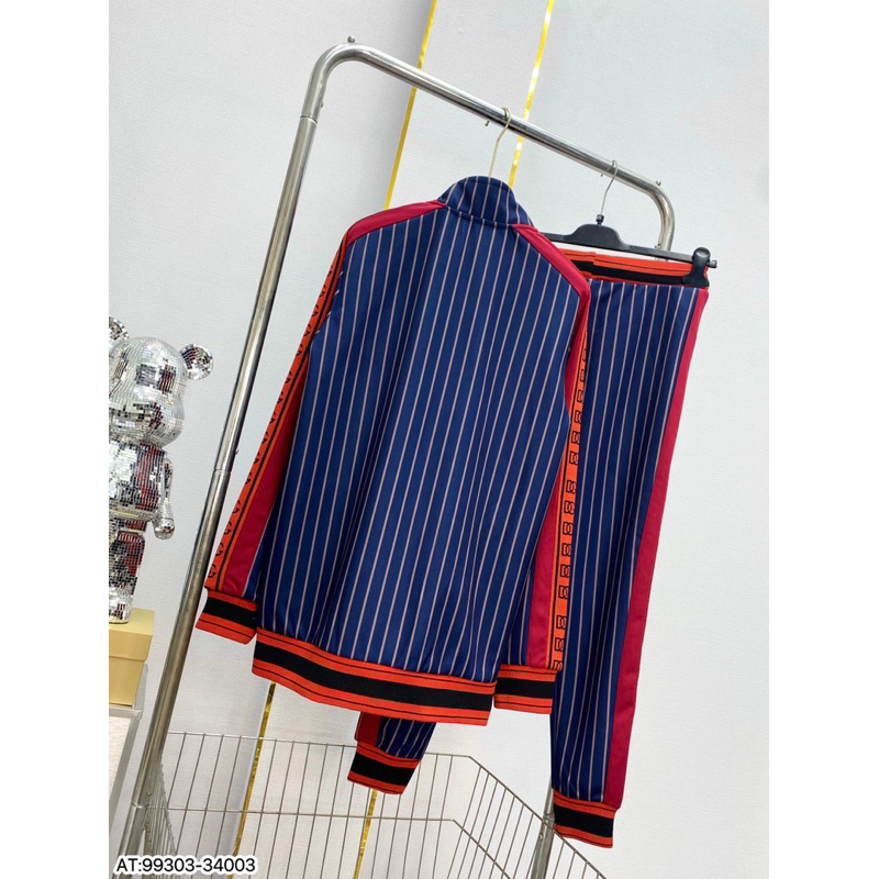 Bộ nỉ nam DOLE họa tiết sọc thêu phong cách trẻ trung from chuẩn