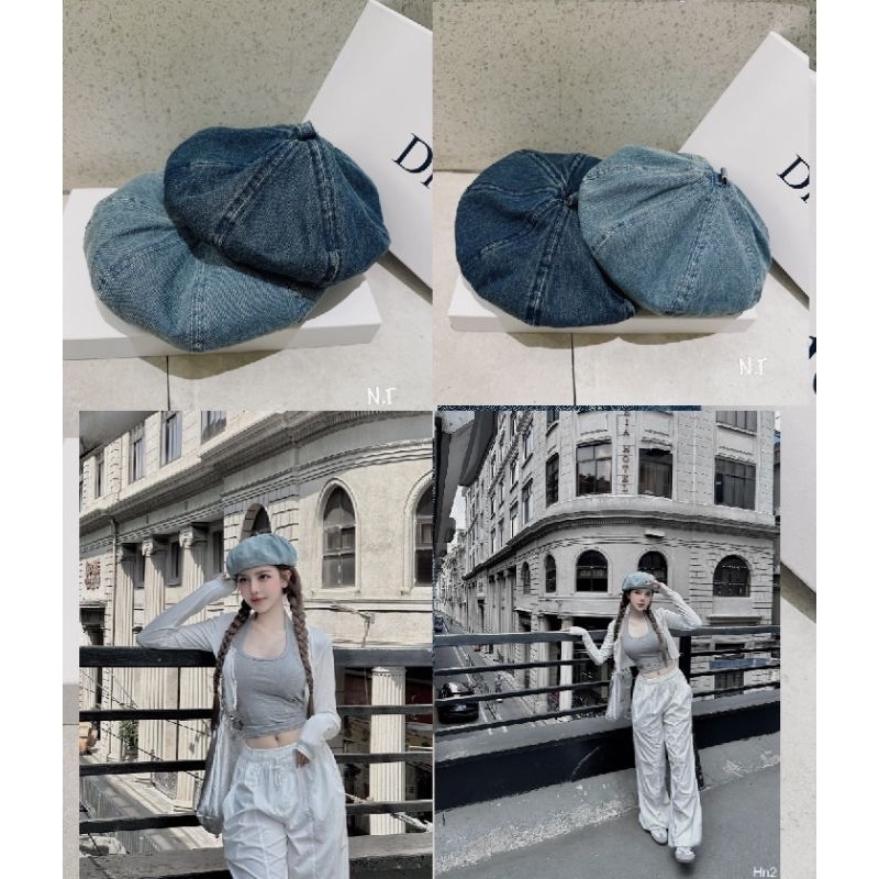 MŨ NỒI JEANS TAG DIO + JACQUE + D HÀNG QC FROM BASIC MS14566