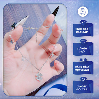 Lắc chân xinh bạc 925 kèm hộp đựng - Trang sức cao cấp HVJ