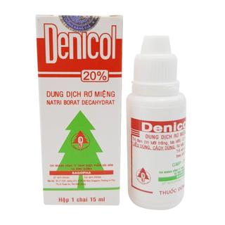 Dung dịch rơ miệng và làm slime cho bé Denicol