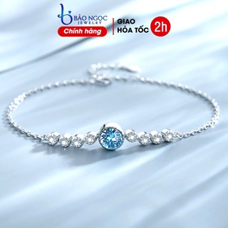 Lắc Tay Bạc Nữ 925 Đính Đá Phong Cách Hàn Quốc - L2574 - Bảo Ngọc Jewelry