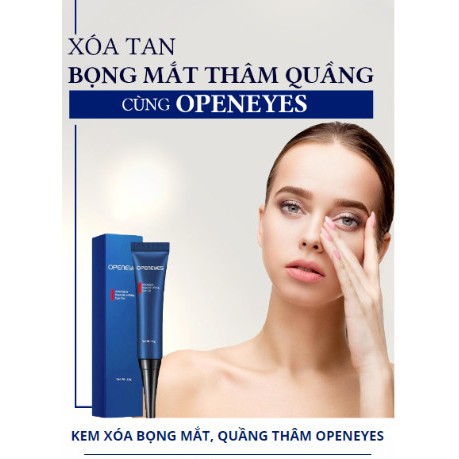 ( Hàng mới về) Kem OpenEyes xóa tan bọng mắt, thâm quầng nhập khẩu chính hãng 15gr