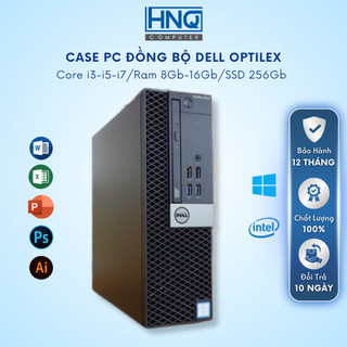 Máy Tính Bộ DELL Optilex 3050 SFF Core i7 i5 i3, Ram 8G, SSD 256G (Tặng lót chuột +USB thu WIFI) - HNQ COMPUTER