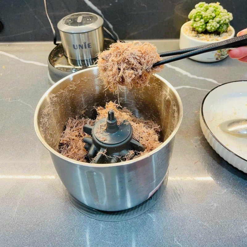 Máy xay thịt Unie UE226, máy xay đa năng 2 cối inox, dung tiech 2,5L 1 cối - Bảo hành 12 tháng