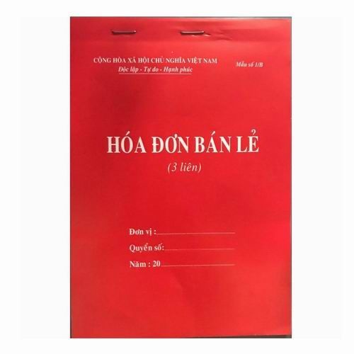 Hóa Đơn Bán Lẻ A5 giấy đẹp