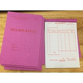Hóa Đơn Bán Lẻ A5 giấy đẹp