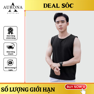 Áo ba lỗ nam tanktop thể thao STY chất liệu thun cotton thoáng khí- AZ02