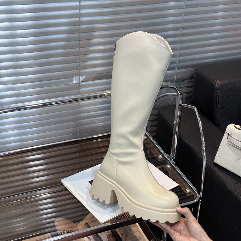 Bốt nữ V đùi đế cao 7cm siêu êm chân mã 168