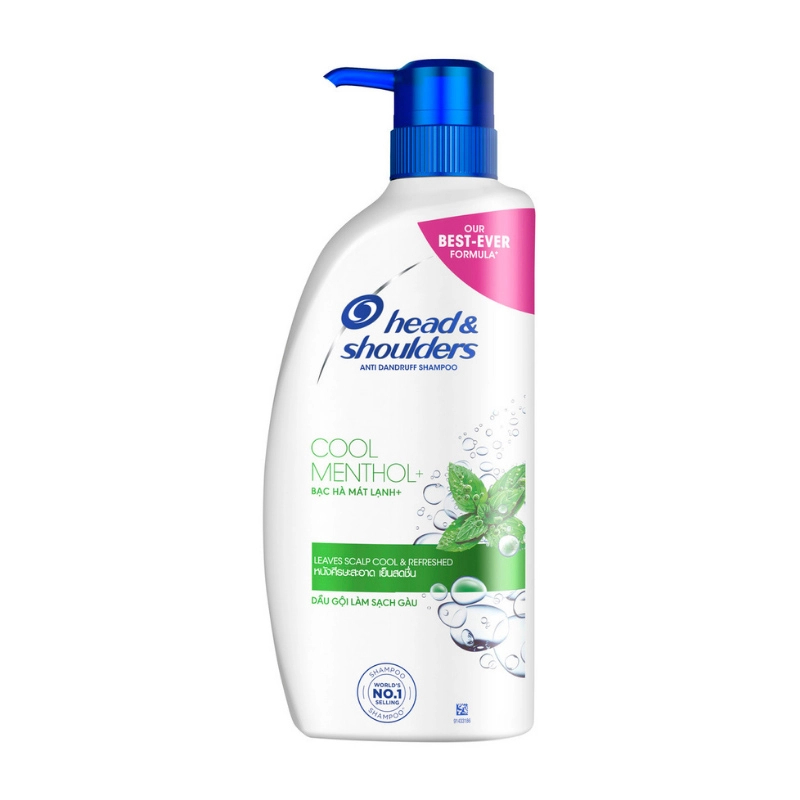 Dầu gội Head & Shoulders bạc hà làm sạch gàu 850ml