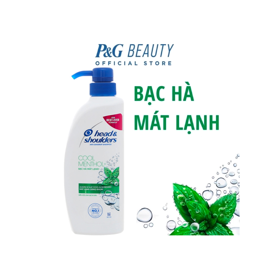 Dầu gội Head & Shoulders bạc hà làm sạch gàu 850ml