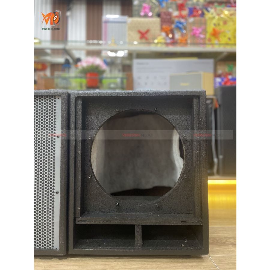 Vỏ sub hơi 3 tấc ,bass 30cm KT 38X44.5X47 cm, 2 trạm netrik, giá lẻ 1 cái , ván ép