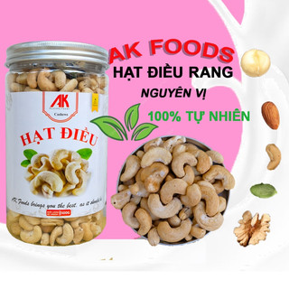 500gr hạt điều sấy nguyên vị bình phước - ak foods