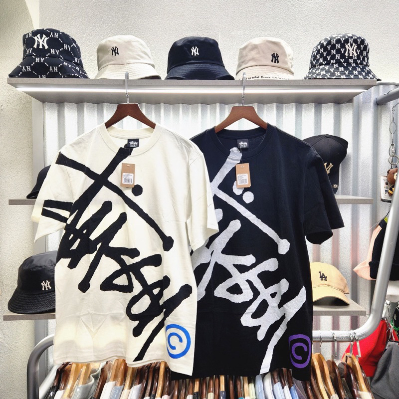 ÁO THUN STUSSY BIG LOGO FULL TAG MÁC COTTON MỀM MỊN CHUẨN