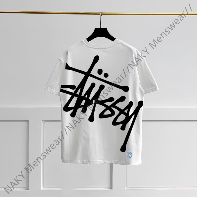 ÁO THUN STUSSY BIG LOGO FULL TAG MÁC COTTON MỀM MỊN CHUẨN