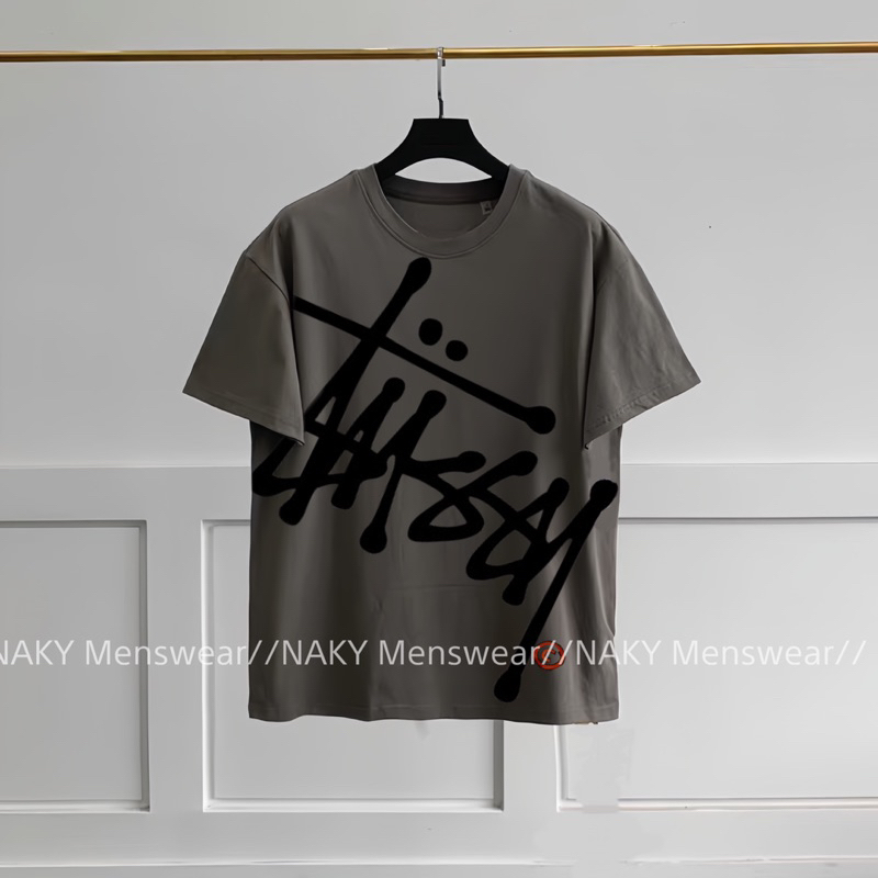 ÁO THUN STUSSY BIG LOGO FULL TAG MÁC COTTON MỀM MỊN CHUẨN