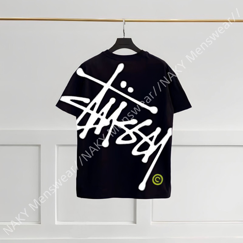 ÁO THUN STUSSY BIG LOGO FULL TAG MÁC COTTON MỀM MỊN CHUẨN