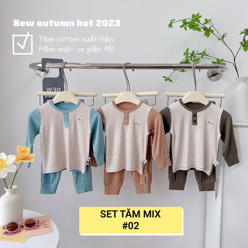 SET 3 BỘ TĂM XUẤT HÀN BÉ TRAI SIÊU ĐẸP