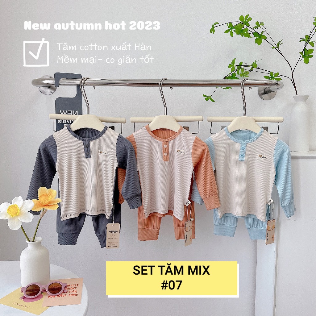 SET 3 BỘ TĂM XUẤT HÀN BÉ TRAI SIÊU ĐẸP