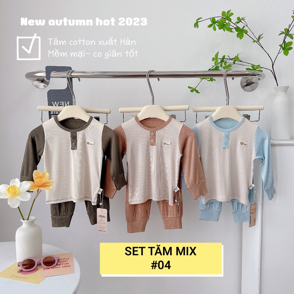 SET 3 BỘ TĂM XUẤT HÀN BÉ TRAI SIÊU ĐẸP