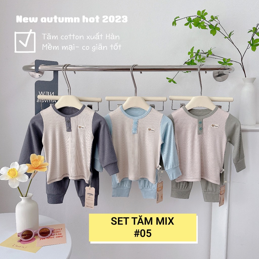 SET 3 BỘ TĂM XUẤT HÀN BÉ TRAI SIÊU ĐẸP