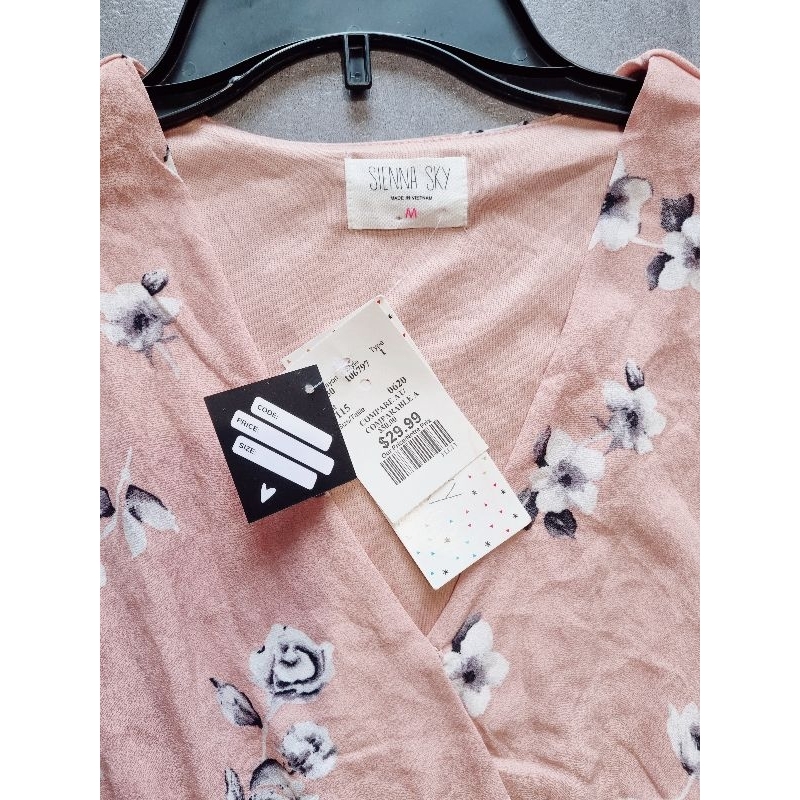 Đầm Sienna Sky họa tiết VNXK