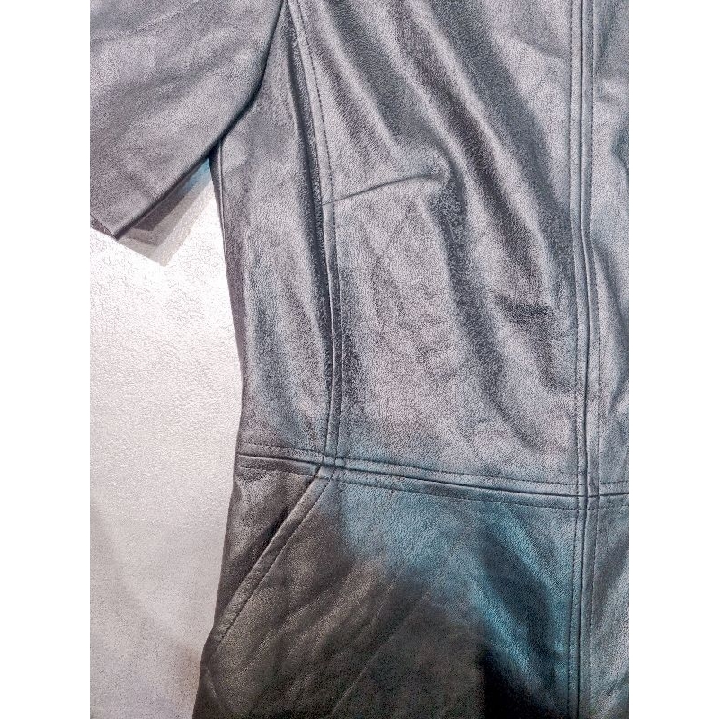 Đầm da Sprit  VNXK sang xịn mịn có dây kéo ở sau