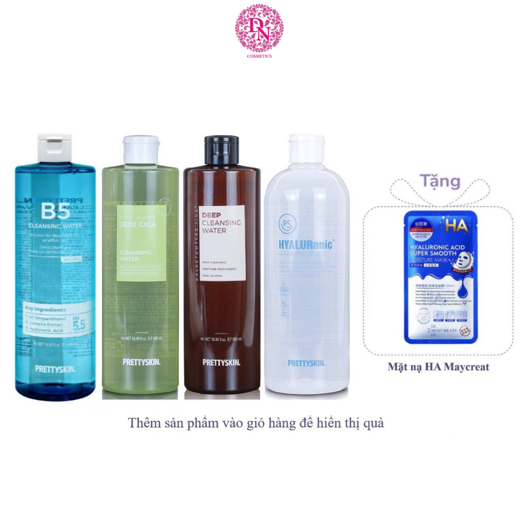 Nước tẩy trang Pretty Skin Cleansing Water 500ml