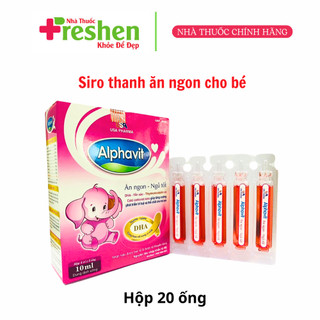 ALPHAVIT ĂN NGON giúp bé ăn ngon ngủ tốt ,bé thông minh ,tăng cường miễn dịch cho bé