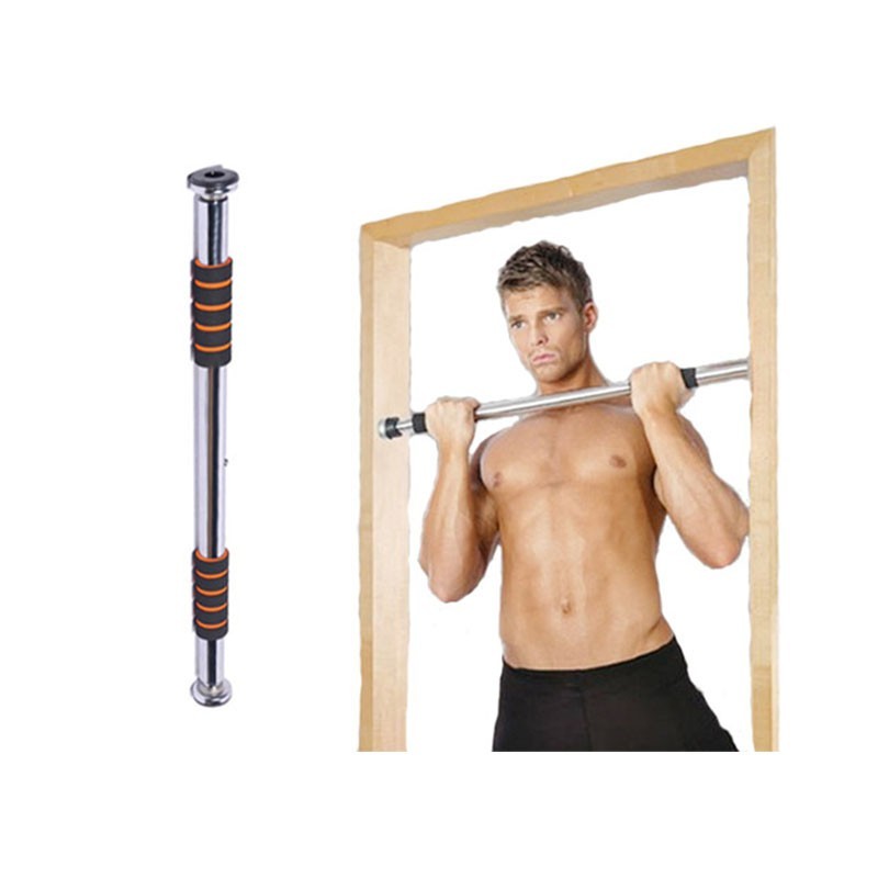 Thanh tập xà đơn treo tường gắn cửa kích thước từ 62-100cm tùy chỉnh phù hợp tập gym tại nhà tăng cơ bắp