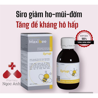 Siro Maxibee giảm ho, tăng đề kháng cho bé chai 100ml