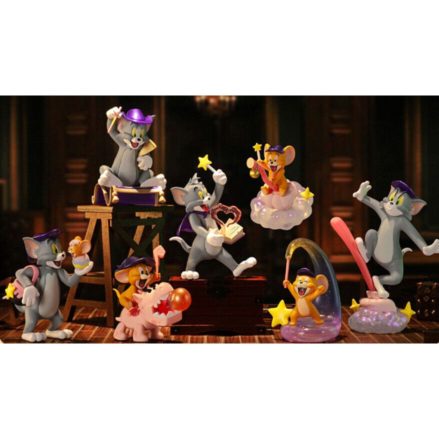 Mô hình đồ chơi Blind box Tom and Jerry Fantasy Magic Series  - 52TOYS