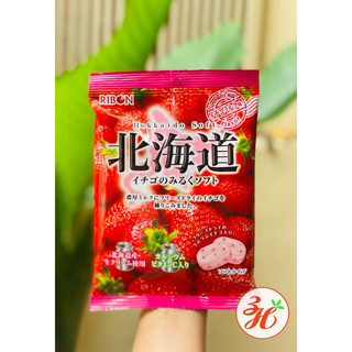 Kẹo mềm Ribon vị sữa tươi dâu tây - Nhật bản