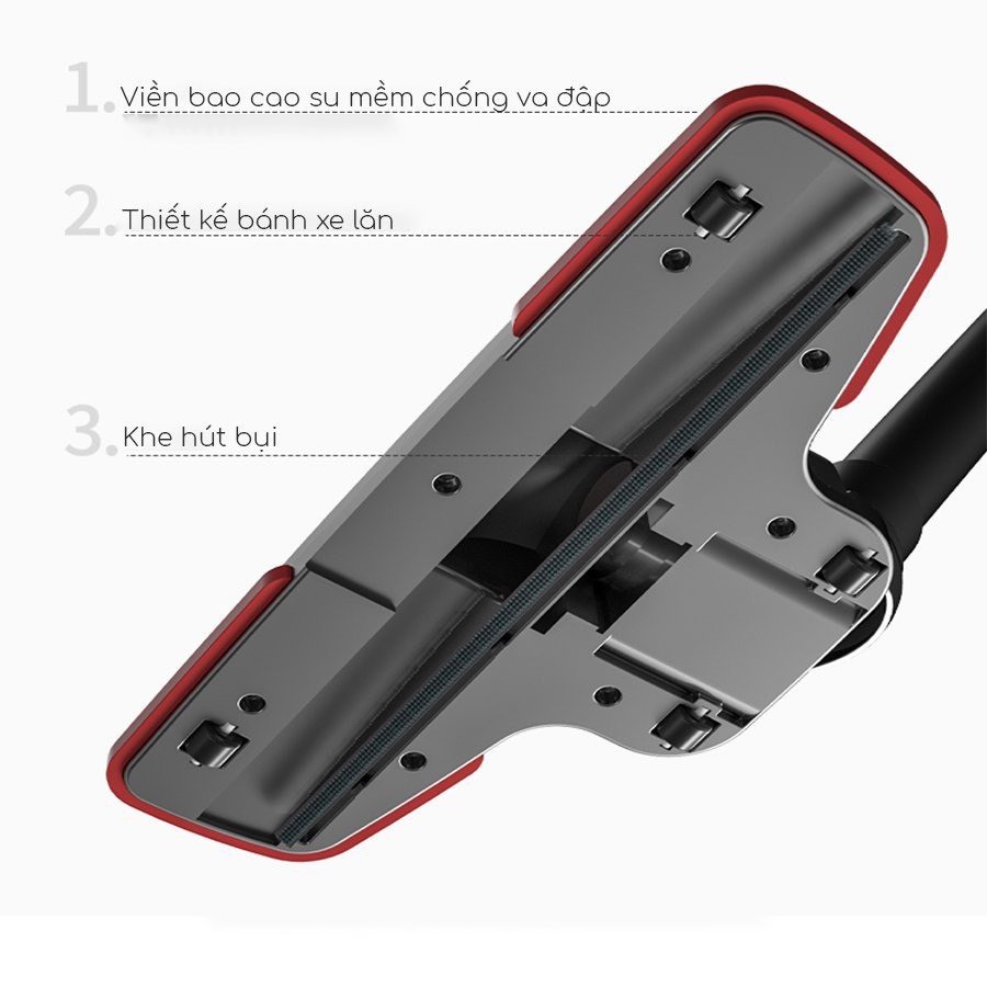Máy Hút Bụi Cầm Tay SEKA SK-09Max Công Suất 2000W Lực Hút Cực Mạnh Làm Sạch Dễ Dàng