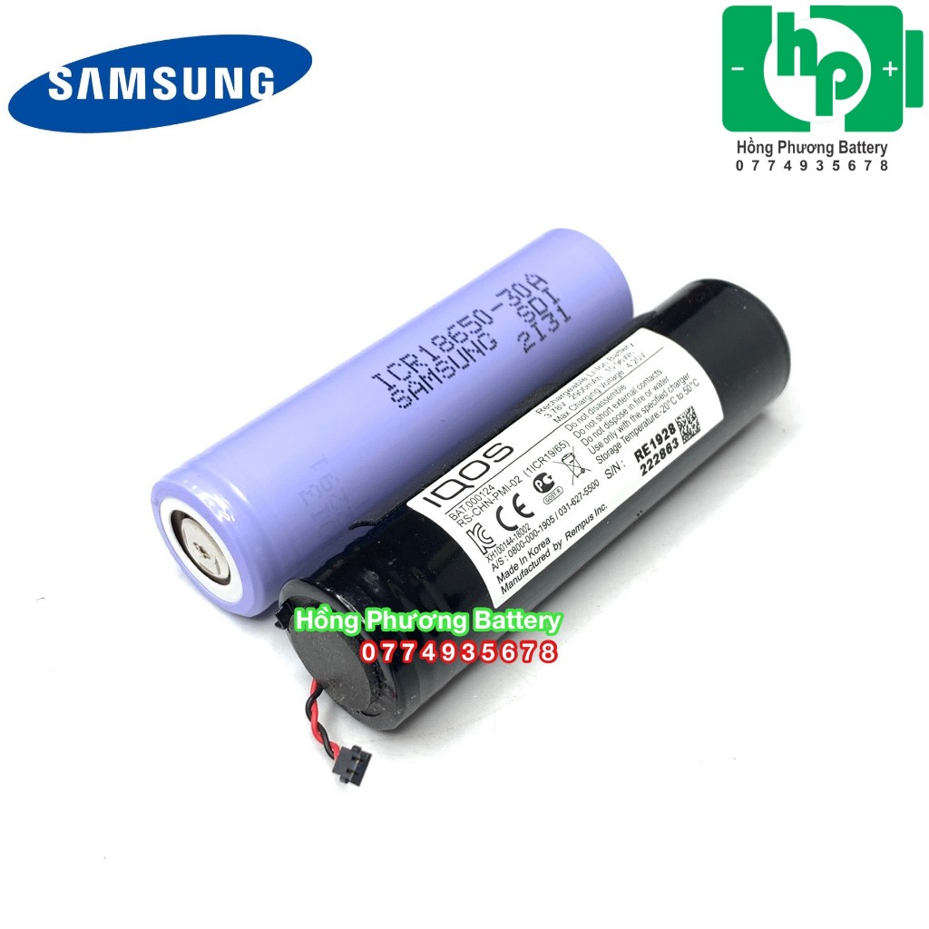 Pin Samsung ICR18650 30A dung lượng 3200mAh hàn sẵn mạch 1S dùng cho thiết bị dung lượng cao