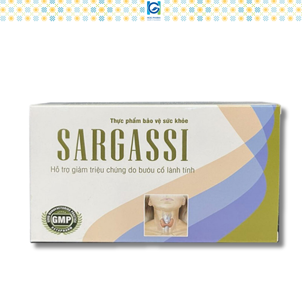 Viên uống bướu cổ HGSG pharma SARGASSI (Hộp 30 viên)