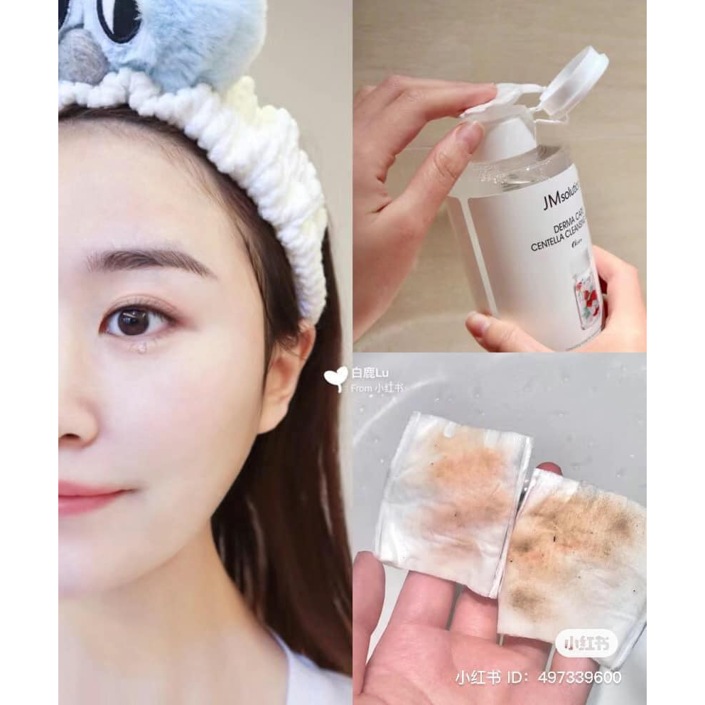 Nước Tẩy Trang JM Solution H9 Hyaluronic - Ceramide - Centella Cleansing Water Sạch Sâu Dưỡng Ẩm Dịu Nhẹ Cho Da 500ml