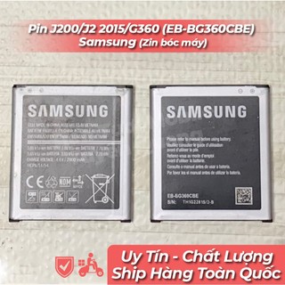 Pin j200/j2 2015/g360 samsung zin bóc máy