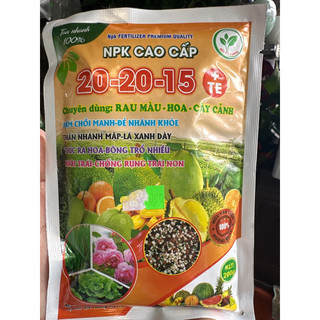 Phân npk 20-20-15+te - 200gr/ gói