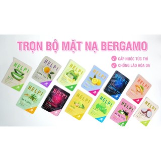 Mặt nạ dưỡng da Bergamo Help Mask Pack (Miếng)