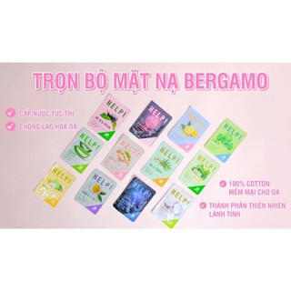 Mặt nạ dưỡng da Bergamo Help Mask Pack (Miếng)