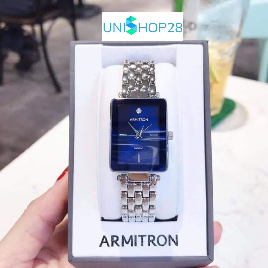 Đồng hồ nữ chính hãng Armitron SKU: 75/5769BLSV phong cách sang chảnh, tiểu thư Unishop28