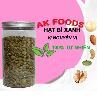 500gr nhân hạt bí xanh ấn độ đã tách vỏ - ak foods