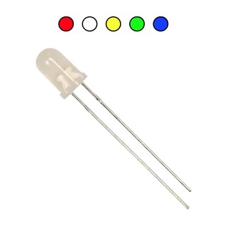 Gói 100 con led đục phi 5mm