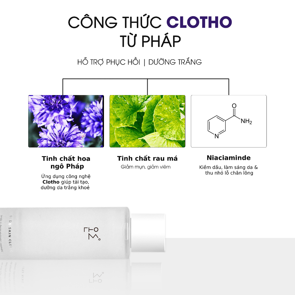 Date T3/2024 - Toner DNA Cá Hồi Tạo Độ Ẩm, Hỗ Trợ Dưỡng Trắng, Chống Lão Hóa ONDO Temperature SKin Clotho Toner 150ML