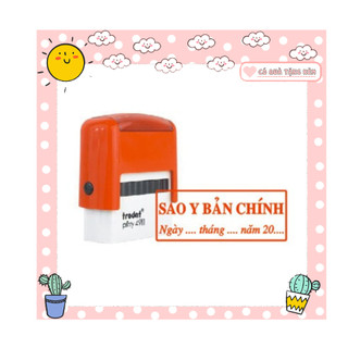 Con dấu " sao y bản chính " có ngày tháng năm