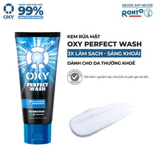 Sữa rửa mặt cho nam Oxy sạch sâu mát lạnh dạng kem Oxy Perfect Wash 100g