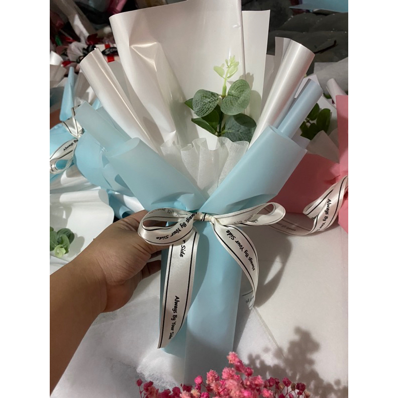 Cốt bó 1 bông hoa, dùng cắm hoa len, hoa nhũ hoặc 1-3 bông hoa sáp