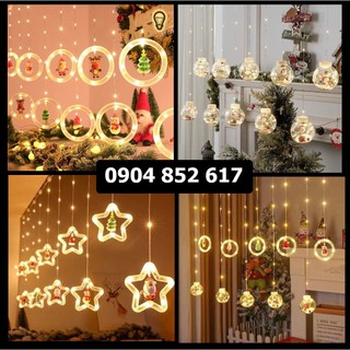 💥Mới 2023💥 Dây Đèn Led Hình Quả Cầu Tuyết Noel Trang trí, lung linh sắc màu, hiệu ứng tuyệt đẹp
